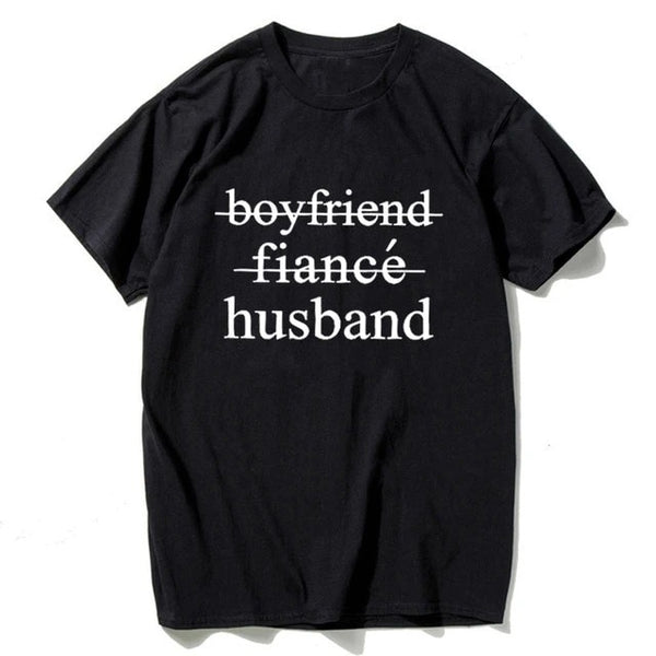 Camisetas para Parejas Novio Novia Comprometidos - Image 3