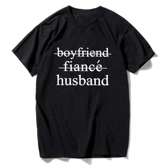 Camisetas para Parejas Novio Novia Comprometidos - Image 3