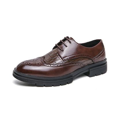 Zapatos Derby Casuales para Hombre - Estilo Británico Formal - Image 5