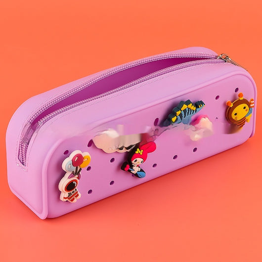 Estuche Portalápices de Silicona Suave para Estudiantes - Image 18