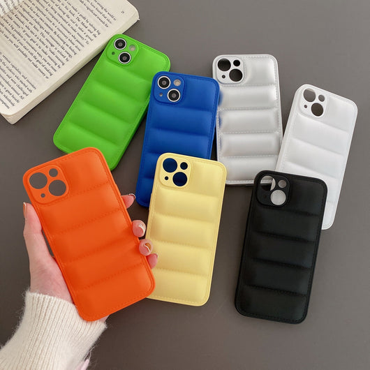 Funda Protectora Acolchada de Silicona para Teléfono - Image 10