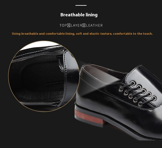 Zapatos Hombre Talla Grande Puntera Cuadrada Estilo Japonés - Image 10