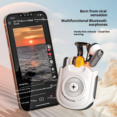 Auriculares Bluetooth Semiabiertos con Control Remoto para Ver Series y Videos - Image 7