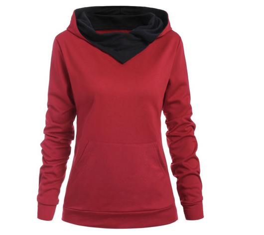 Sudadera con Capucha y Bolsillos de Contraste - Image 12