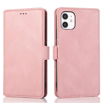 Funda de Cuero Retro Estilo Flip Phone Compatible con Apple - Image 2