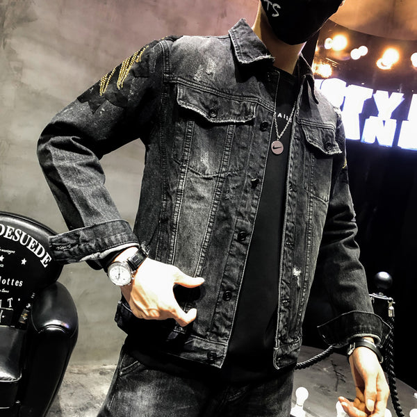 Chaqueta de Mezclilla Eagle Hot Drill para Hombre