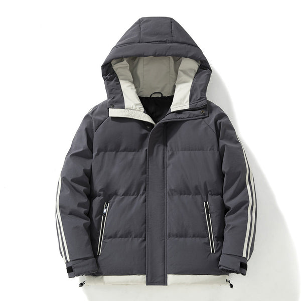 Abrigo Acolchado de Invierno para Hombre Talla Grande Estilo Coreano