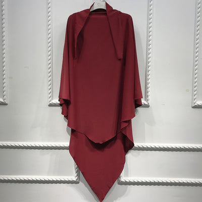 Pañuelo Musulmán Liso de Tela Suave - Hijab Árabe Elegante - Image 23