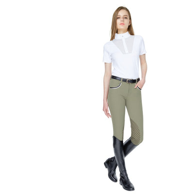 Pantalones de Equitación de Secado Rápido con Silicona - Image 2