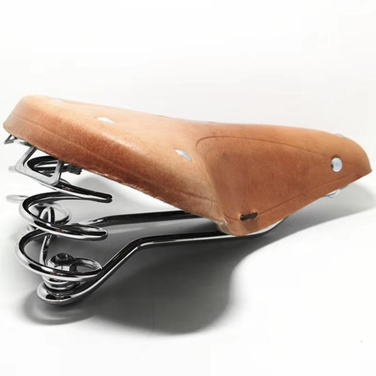 Asiento de Bicicleta de Montaña en Cuero Genuino - Image 11