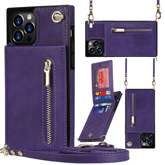 Funda Mensajero de Cuero con Compartimentos para Tarjetas - Estilo Explosivo - Image 10