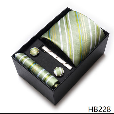 Corbata Jacquard Profesional Tejida en Trama para Negocios - Image 28