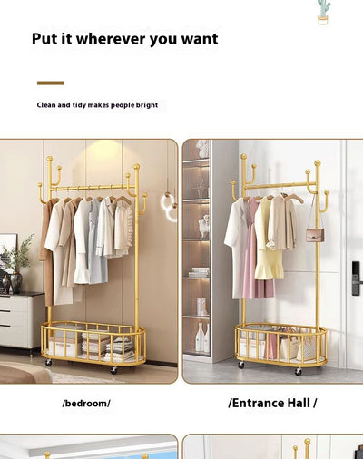 Perchero Móvil Multifuncional para Dormitorio y Hogar - Image 14
