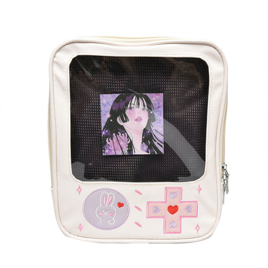Mochila Transparente Harajuku 3 en 1 - Bolso Bandolera Versátil - Image 3