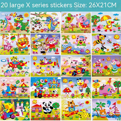 Pegatinas 3D Impresas Creativas para Niños - Image 15