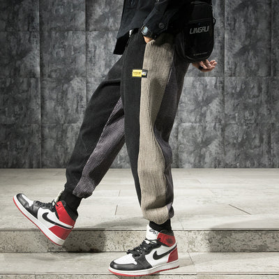 Pantalones Casuales Plus Size de Terciopelo Grueso para Hombre - Image 7