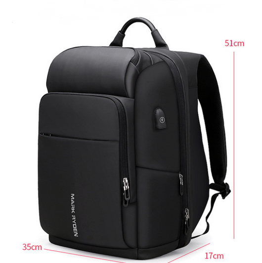 Mochila para Laptop en Tela Oxford - Resistente y Profesional - Image 8
