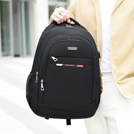 Mochila Casual de Gran Capacidad para Hombre - Diseño Versátil y Minimalista - Image 3