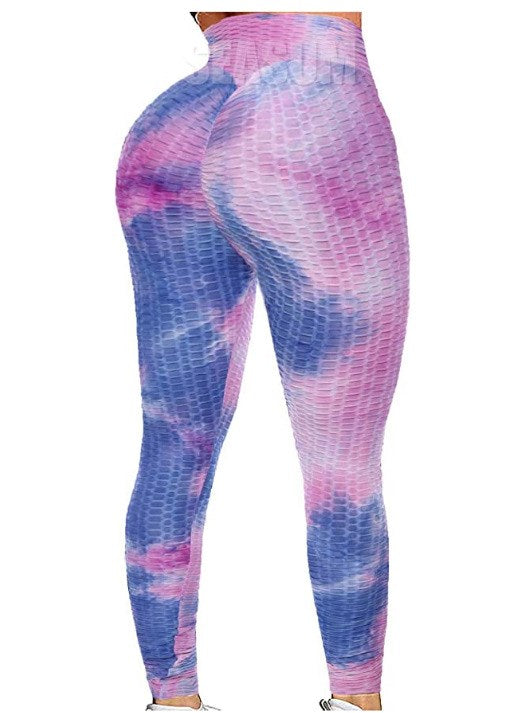 Pantalones de Chándal Tie-Dye Cintura Alta y Ajustados - Image 21