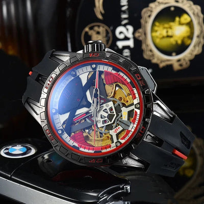 Reloj de Silicona Hueca con Esfera Grande y Redonda - Image 13
