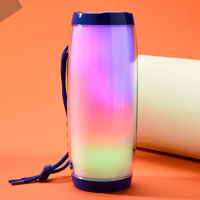 Parlante Bluetooth Portátil con Luces LED Multicolor y Radio FM - Image 2