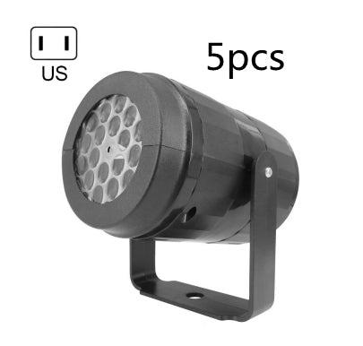 Proyector de Luces Navideñas LED con Copos de Nieve Rotatorios para Exteriores - Image 16