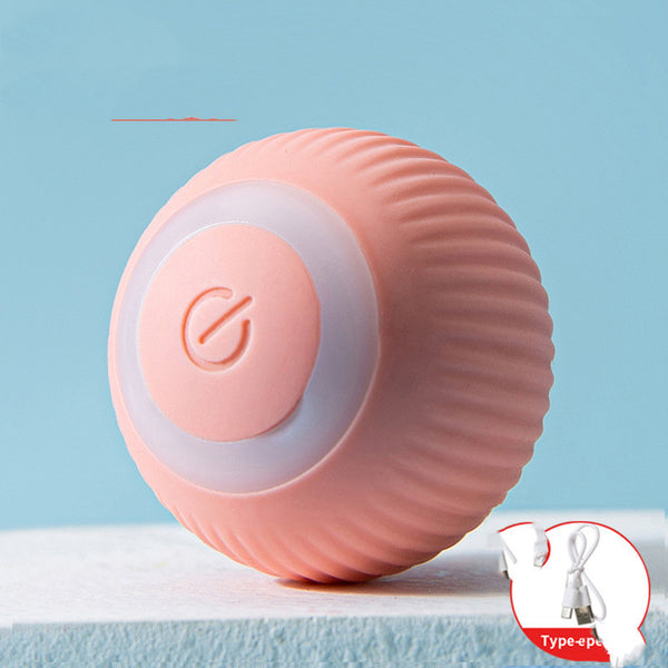 Juguete Interactivo para Gatos con Bola Rodante Recargable por USB
