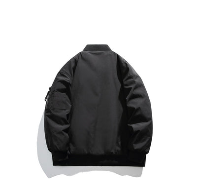 Chaqueta de Algodón con Bordado de Letras - Estilo Casual Sofisticado - Image 17