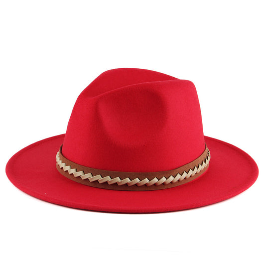 Sombreros de Fieltro Otoño Invierno para Hombre y Mujer - Estilo Británico - Image 4
