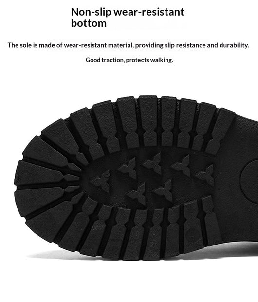 Zapatos de Cuero Negro Impermeables para Hombre Ejecutivo - Image 21