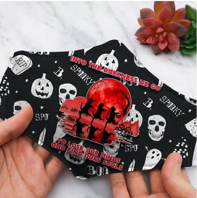 Mascarilla de Algodón con Estampado Anime Divertido - Transpirable y Antipolvo - Image 16