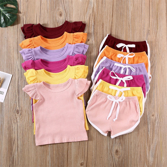 Conjunto Deportivo Dos Piezas: Playera y Shorts con Mangas Voladoras - Image 2