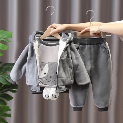 Suéter de Invierno para Niños con Forro Polar Grueso - Image 9