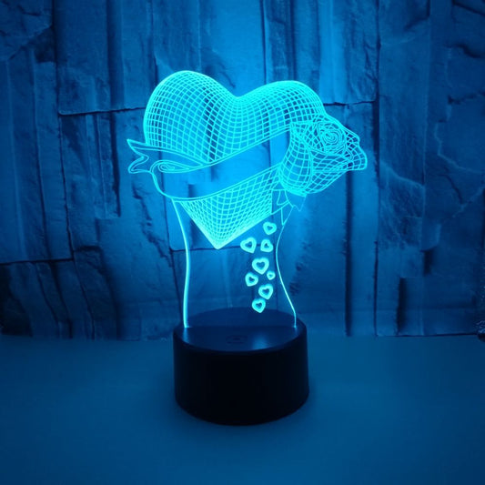 Lámpara Nocturna 3D Multicolor