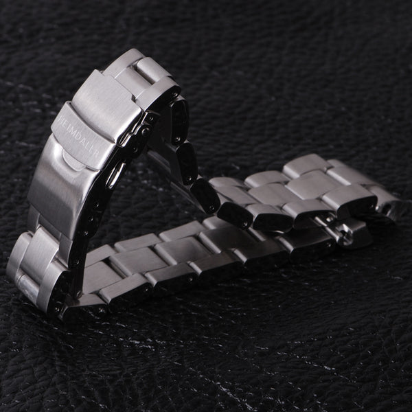 Reloj Hymeide Acero Water Ghost Negro y Verde con Correa de Acero