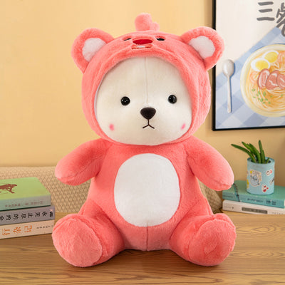 Osito Fresa Adorable de Peluche Multicolor - Image 29