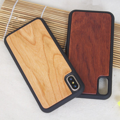 Funda Protectora para Teléfono con Diseño Acanalado en TPU y Madera - Image 16