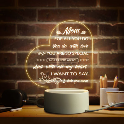 Lámpara Nocturna Cálida Personalizada para Habitación Materna - Image 18