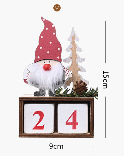 Calendario Navideño de Piñas de Pino para Adultos Mayores - Image 4