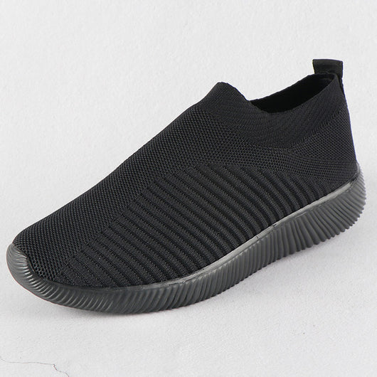 Zapatos Deportivos Tejidos para Mujer con Tela Elástica Transpirable - Image 6