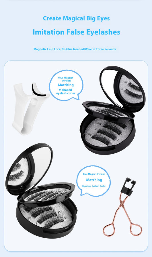 Pestañas Postizas Magnéticas con Tallo Rígido para Mujer - Image 11