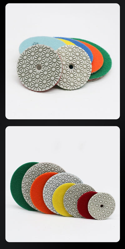 Almohadillas de Pulido de Diamante de 4 Pulgadas - Sistema de 4 Pasos para Pulir y Lijar - Image 16