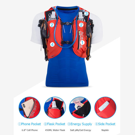 Mochila Hidratante para Correr Maratones - Image 3