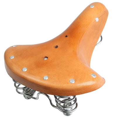 Asiento de Bicicleta de Cuero Premium