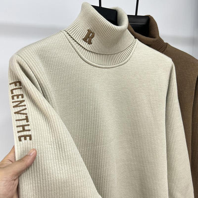 Polera Térmica Slim Fit Forrada en Fleece para Hombre - Image 3