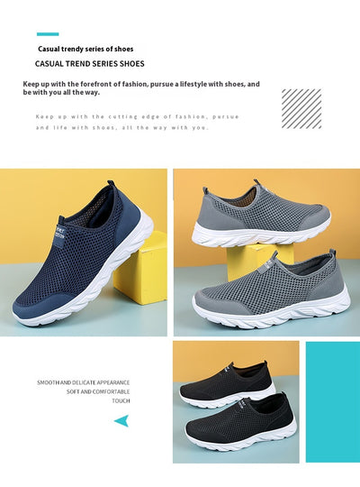 Zapatillas Deportivas Casual Talla Grande Malla Transpirable - Image 13
