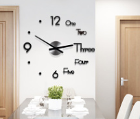 Reloj de Pared 3D Moderno