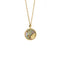 Sterling Plateado Zodiac Grey shell Leo