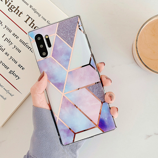 Funda de Mármol Electrochapado para Celular - Image 25
