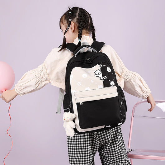 Mochila Escolar Osito Tierna Grande y Ligera para Primaria - Image 3